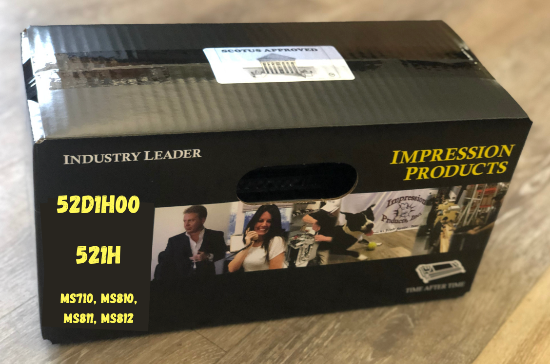 Lexmark 52D1H00 25K Page Yield 521H High Yield Remanufactured Toner Cartridge for use in Lexmark printers MS710 / MS711 / MS810 / MS811 / MS812