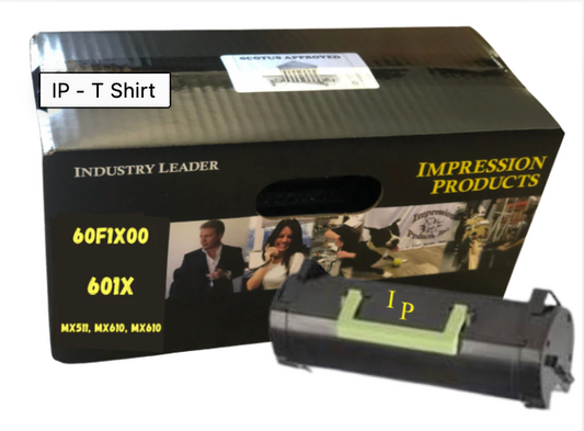 Lexmark 60F1X00 20K Page Yield Extra High Yield  Eco Friendly Toner Cartridge for use in Lexmark printers MX510 / MX511 / MX610 / MX611