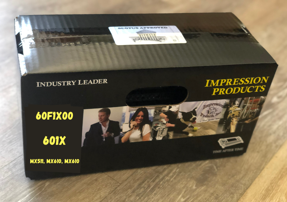 Lexmark 60F1X00 20K Page Yield Extra High Yield Eco Friendly Toner Cartridge for use in Lexmark printers MX510 / MX511 / MX610 / MX611