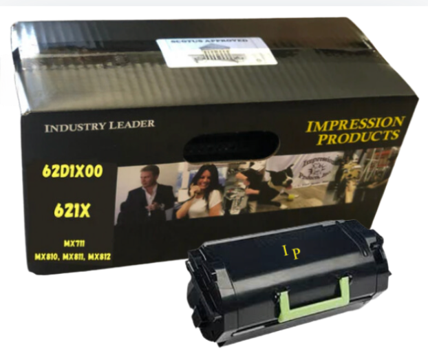 Lexmark 45K 62D1X00 621X Extra High Yield Eco Friendly Toner Cartridge for use in MX711 / MX811 / MX812 Lexmark printers