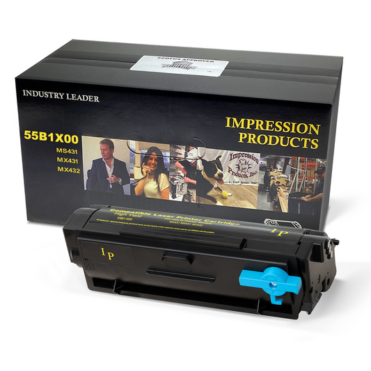Lexmark 55B1X00 20K Page Yield High Yield Toner Cartridge for MS431 / MX431 / MX432
