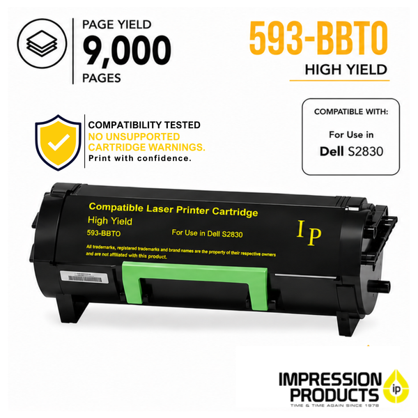 Dell S2830 Compatible Toner Cartridge for S2830 Series