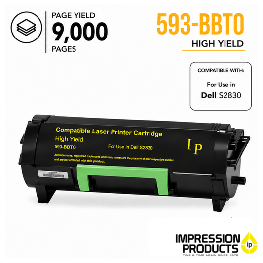 Dell S2830 Compatible Toner Cartridge for S2830 Series